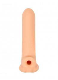 Телесный фаллоудлинитель Titan - 16,5 см. - Lola Games - в Химках купить с доставкой