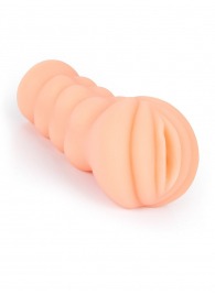 Телесный мастурбатор-вагина с эрекционными кольцами в комплекте - Sexy Girl - в Химках купить с доставкой