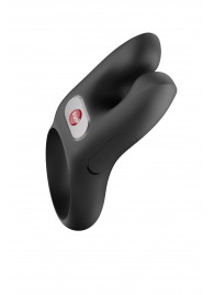 Черное эрекционное виброкольцо Nos - Fun Factory - в Химках купить с доставкой