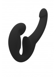 Черный безремневой страпон Share Lite - Fun Factory - купить с доставкой в Химках