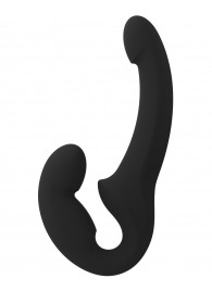 Черный безремневой страпон Share Lite - Fun Factory - купить с доставкой в Химках