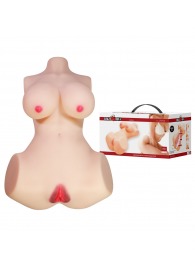 Мастурбатор-торс Aveline с 2 любовными тоннелями - Baile - в Химках купить с доставкой