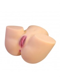 Телесный мастурбатор Liora с 2 любовными тоннелями - Baile - в Химках купить с доставкой