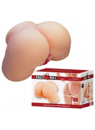 Телесный мастурбатор с 2 любовными отверстиями Olivia - Baile - в Химках купить с доставкой