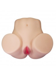 Телесный мастурбатор Julia с 2 любовными каналами - Baile - в Химках купить с доставкой