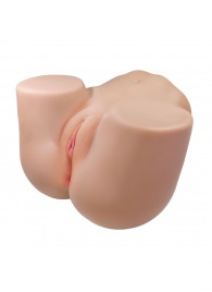 Телесный мастурбатор Julia с 2 любовными тоннелями - Baile - в Химках купить с доставкой