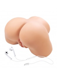 Телесный мастурбатор Olivia с 2 любовными отверстиями - Baile - в Химках купить с доставкой