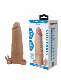 Телесная насадка на пенис Quillon - 20 см. - Baile - в Химках купить с доставкой