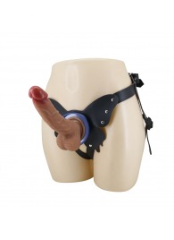 Поясной страпон Wells: трусики в форме бабочки и фаллоимитатор-насадка - Baile - купить с доставкой в Химках