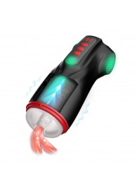 Интерактивный мастурбатор Raven с вакуумом, вибрацией и подсветкой - Shots Media BV - в Химках купить с доставкой