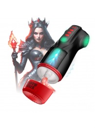 Интерактивный мастурбатор Raven с вакуумом, вибрацией и подсветкой - Shots Media BV - в Химках купить с доставкой