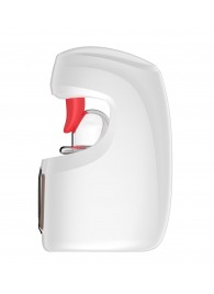 Белый мастурбатор с язычком и возвратно-поступательными движениями - Secwell - в Химках купить с доставкой