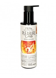Съедобный лубрикант на водной основе Pleasure Lab с ароматом крем-брюле - 185 мл. - Pleasure Lab - купить с доставкой в Химках