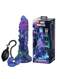 Фиолетовый яйцеродящий фаллоимитатор Duskwalker Sentinal на присоске - 22,4 см. - Baile - купить с доставкой в Химках