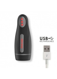 Черный автоматический мастурбатор с управлением через приложение - Oninder - в Химках купить с доставкой