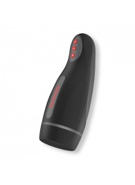 Черный автоматический мастурбатор с управлением через приложение - Oninder - в Химках купить с доставкой