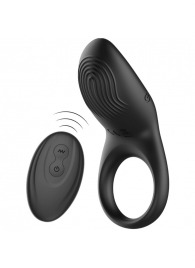 Черное эрекционное виброкольцо с пультом ДУ - Ibiza - в Химках купить с доставкой