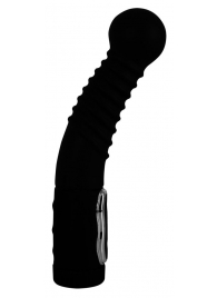 Чёрный стимулятор простаты с ротацией Prostate Twister - 20 см. - Orion - в Химках купить с доставкой