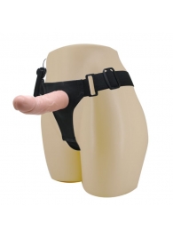 Реалистичный страпон-фаллоимитатор на трусиках Ultra Passionate Harness - 15 см. - Baile - купить с доставкой в Химках