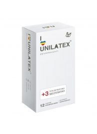Разноцветные ароматизированные презервативы Unilatex Multifruit  - 12 шт. + 3 шт. в подарок - Unilatex - купить с доставкой в Химках
