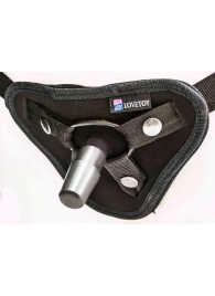 Вибрострапон с двумя насадками UniStrap - 18 и 18 см. - LOVETOY (А-Полимер) - купить с доставкой в Химках