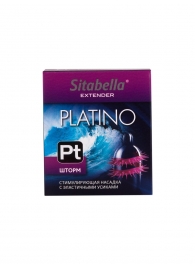 Стимулирующая насадка со спиралью из усиков Platino  Шторм - Sitabella - купить с доставкой в Химках