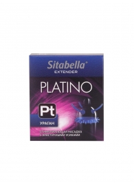 Стимулирующая насадка с усиками и шипиками Platino  Ураган - Sitabella - купить с доставкой в Химках