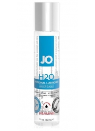 Возбуждающий лубрикант на водной основе JO Personal Lubricant H2O Warming - 30 мл. - System JO - купить с доставкой в Химках
