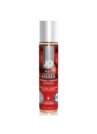 Смазка с ароматом клубники JO Flavored Strawberry Kiss - 30 мл. - System JO - купить с доставкой в Химках