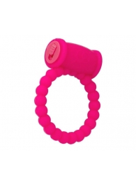 Розовое виброкольцо на пенис A-toys из силикона - A-toys - в Химках купить с доставкой
