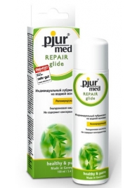 Регенирирующий лубрикант с гиалуроновой кислотой pjur MED Repair glide - 100 мл. - Pjur - купить с доставкой в Химках