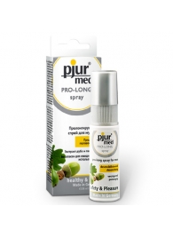 Пролонгирующий спрей с экстрактом дуба и пантенолом pjur MED Pro-long Spray - 20 мл. - Pjur - купить с доставкой в Химках