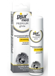 Гипоаллергенный силиконовый лубрикант pjur MED Premium glide - 100 мл. - Pjur - купить с доставкой в Химках