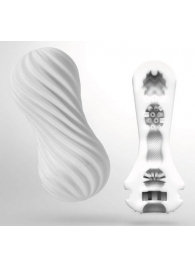 Мастурбатор FLEX Silky White с мягким рельефом - Tenga - в Химках купить с доставкой