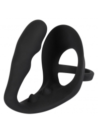 Эрекционное кольцо с подхватом мошонки и анальным отростком для воздействия на простату - Orion - в Химках купить с доставкой