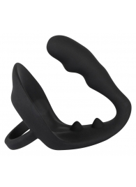 Эрекционное кольцо с подхватом мошонки и анальным отростком для воздействия на простату - Orion - в Химках купить с доставкой