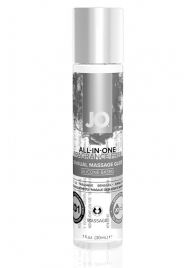 Массажный гель ALL-IN-ONE Massage Oil Sensual нейтральный - 30 мл. - System JO - купить с доставкой в Химках