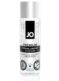 Охлаждающий лубрикант на силиконовой основе JO Personal Premium Lubricant Cooling - 60 мл. - System JO - купить с доставкой в Химках