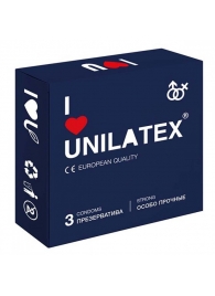 Ультрапрочные презервативы Unilatex Extra Strong - 3 шт. - Unilatex - купить с доставкой в Химках