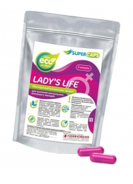 Возбуждающие капсулы Ladys Life - 2 капсулы (0,35 гр.) - SuperCaps - купить с доставкой в Химках