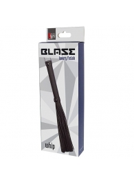 Чёрная плеть BLAZE WHIP BLACK - Dream Toys - купить с доставкой в Химках