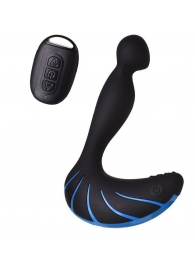 Чёрно-синий массажер простаты Erotist Third - Erotist Adult Toys - в Химках купить с доставкой