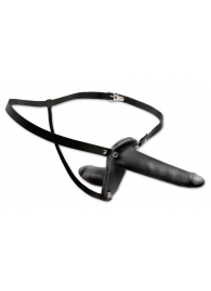 Женский страпон с вагинальной пробкой Double Penetrix Strap-on - 15 см. - Pipedream - купить с доставкой в Химках