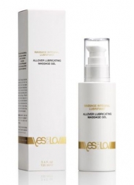 Массажный гель-смазка на силиконовой основе Allover Massage Gel - 100 мл. - YESforLOV - купить с доставкой в Химках