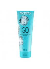 Пролонгирующий лубрикант на водной основе Egzo Go - 50 мл. - EGZO - купить с доставкой в Химках