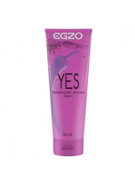 Согревающий лубрикант на водной основе Egzo Yes - 50 мл. - EGZO - купить с доставкой в Химках