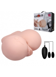 Вагина и анус с вибрацией CrazyBull Vagina and Ass - Baile - в Химках купить с доставкой