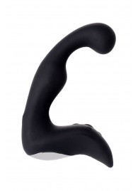 Чёрный изогнутый вибростимулятор простаты Erotist - Erotist Adult Toys - в Химках купить с доставкой