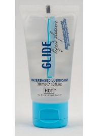 Интимная смазка на водной основе Glide - 30 мл. - HOT - купить с доставкой в Химках