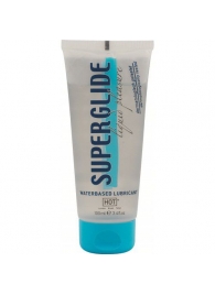 Интимная смазка на водной основе Superglide - 100 мл. - HOT - купить с доставкой в Химках